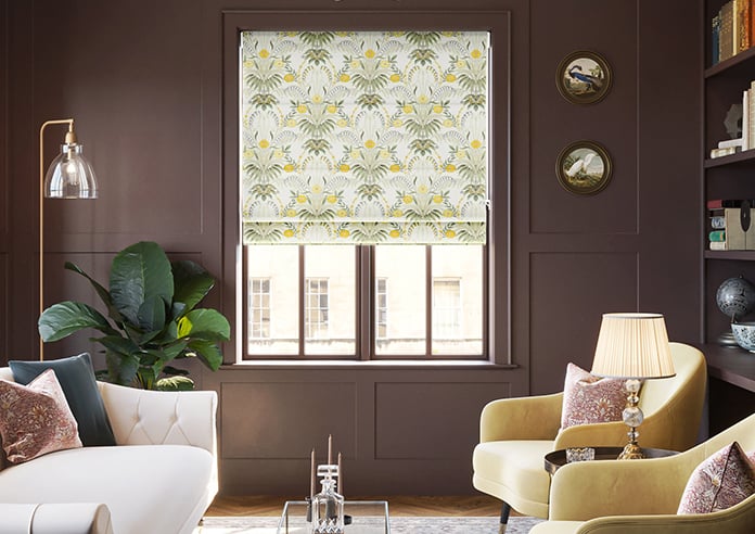 Cotswold Faux Silk, Marigold - Motorised Roman Blind - Image 3